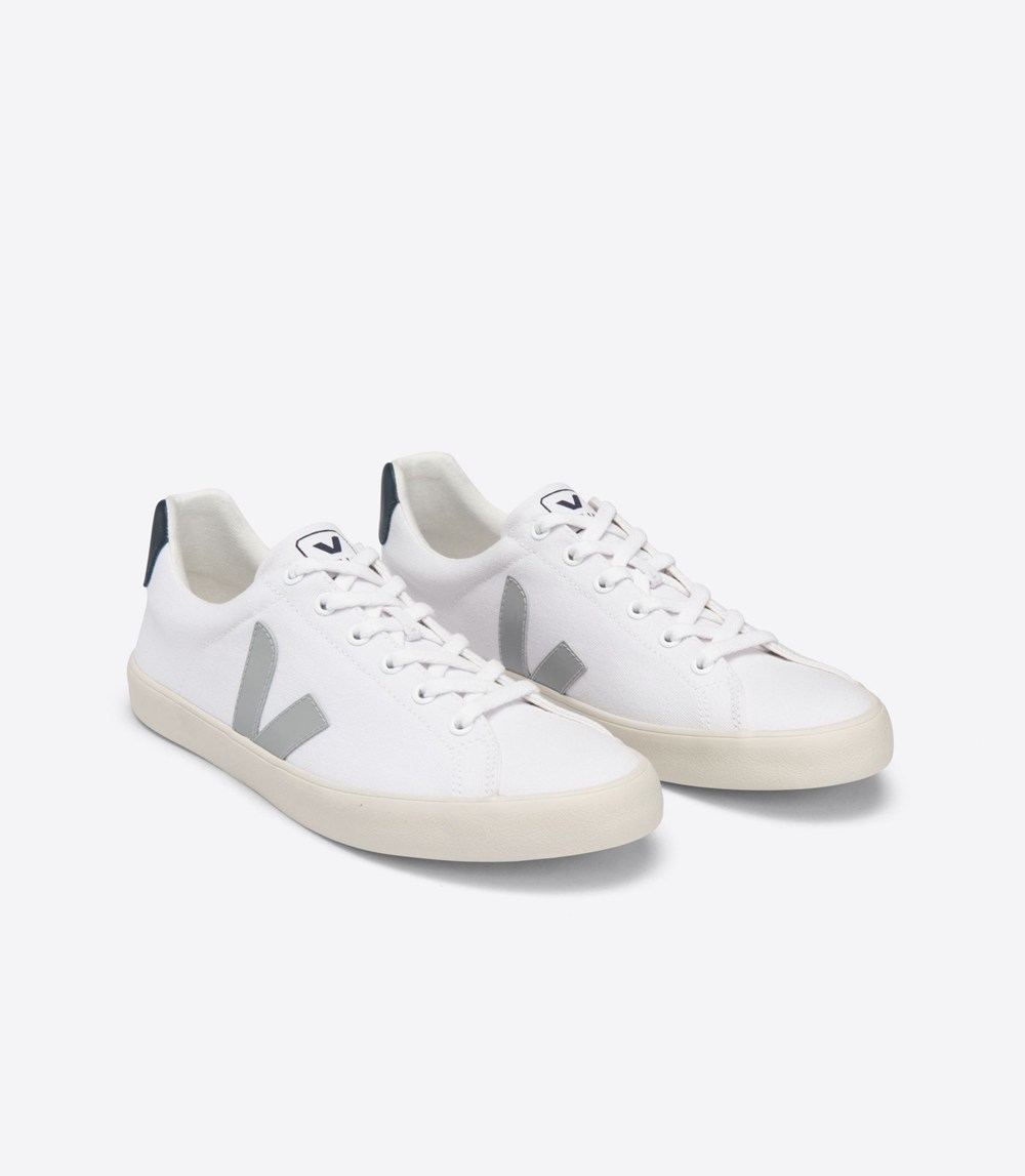 Veja Sneakers Mens - Esplar Se Canvas - White - 5713MVZKW